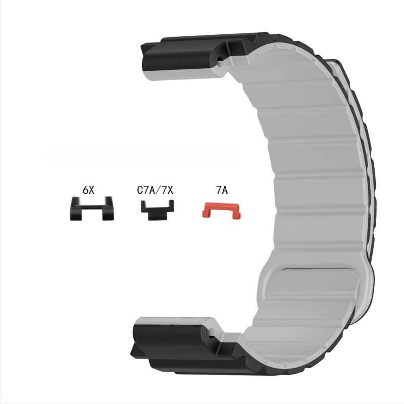 HW silikona magnētiskā siksna bērnu pulksteņiem Mi Tu 4C/5C/6C/2S/U1/6X/C7A/7X