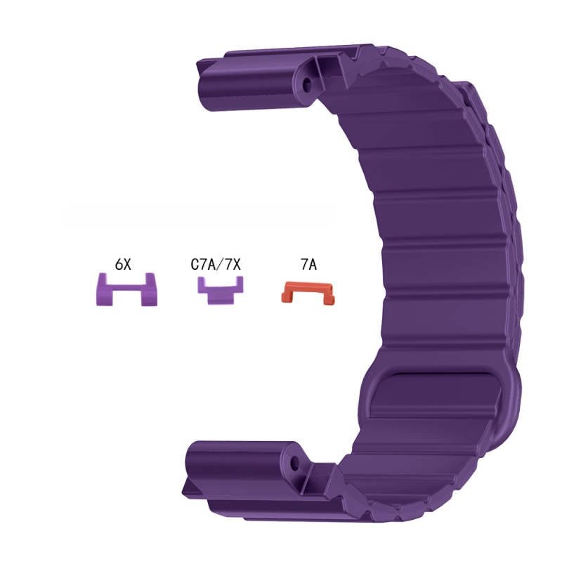 HW silikona magnētiskā siksna bērnu pulksteņiem Mi Tu 4C/5C/6C/2S/U1/6X/C7A/7X