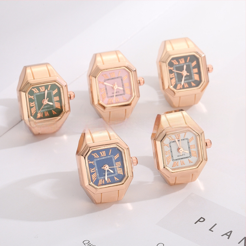 Sieviešu pulkstenis ar kvadrātveida cifernīku, kvarts kustība z618, nerūsējošā tērauda siksna, sakausējuma korpuss, retro stils