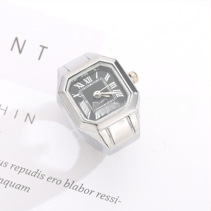 Sieviešu pulkstenis ar kvadrātveida cifernīku, kvarts kustība z618, nerūsējošā tērauda siksna, sakausējuma korpuss, retro stils