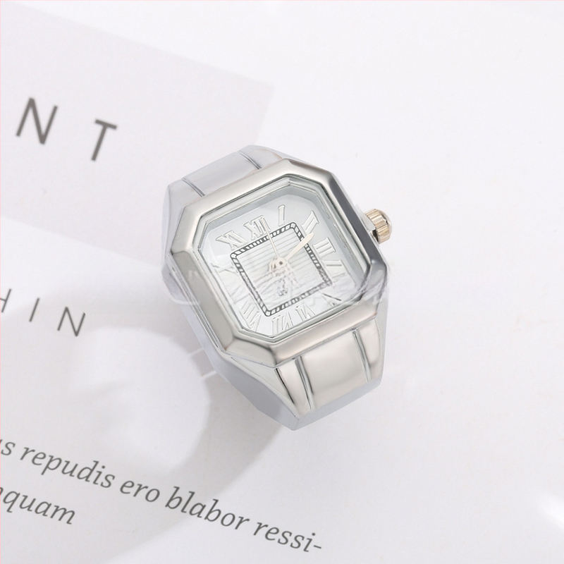 Sieviešu pulkstenis ar kvadrātveida cifernīku, kvarts kustība z618, nerūsējošā tērauda siksna, sakausējuma korpuss, retro stils
