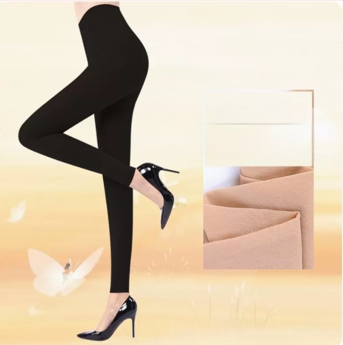 Velurinės pėdkelnės su formavimu ir klubų pakėlimu, 120 den, 100% akrilas, vienos spalvos