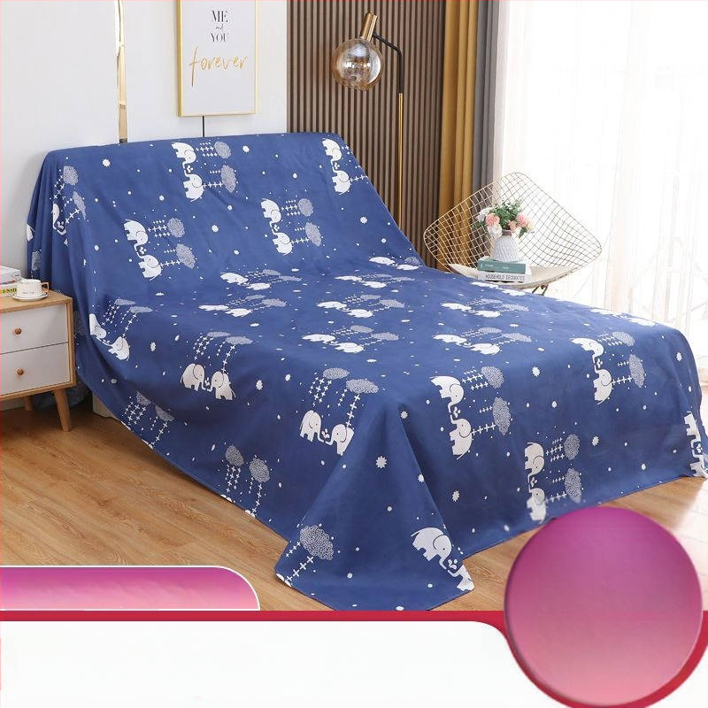 Acoperire antipraf pentru mobilier — fibre de poliester, stil pastoral, pentru canapea, pat și frigider