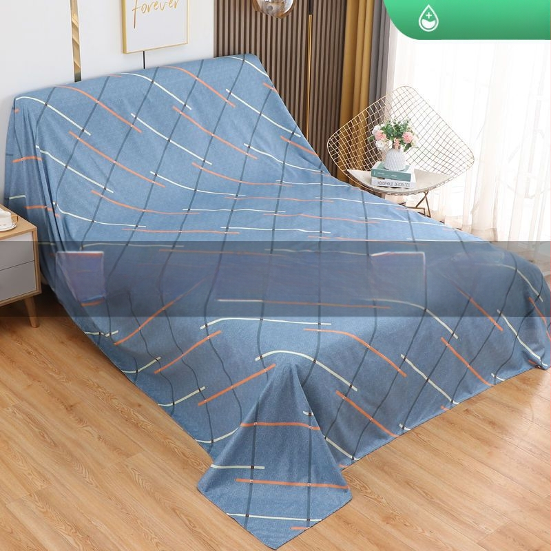 Acoperire antipraf pentru mobilier — fibre de poliester, stil pastoral, pentru canapea, pat și frigider