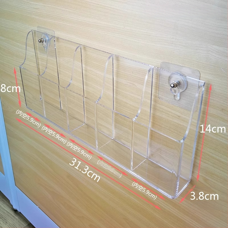 ABS sieninis laikiklis saugojimui nuotolinėms ir telefonams — šiuolaikinis minimalistinis stilius, saugojimas ir organizavimas, pritaikymas įmanomas