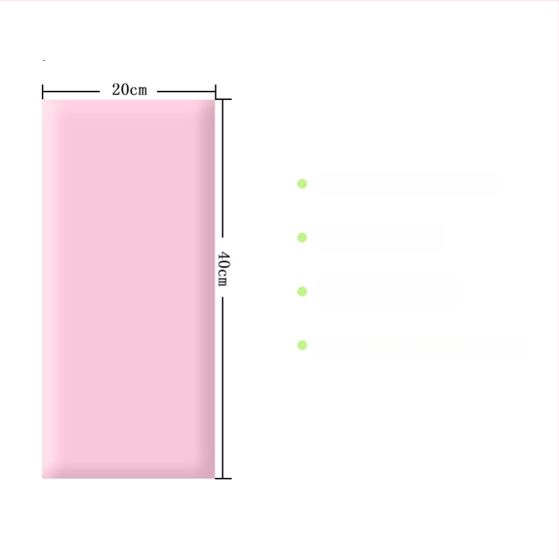 Vaikų apsauginė minkšta sieninė kilimėlis su lipnia tatami baze galvai ir nugarai — PVC medžiaga, animacinio stiliaus, vienos spalvos raštas, pritaikoma, tinkama svetainei, miegamajam, lauke ir restoranams