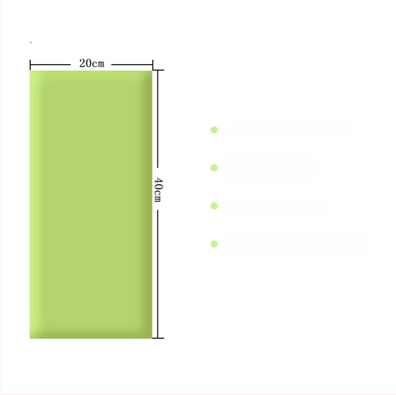 Vaikų apsauginė minkšta sieninė kilimėlis su lipnia tatami baze galvai ir nugarai — PVC medžiaga, animacinio stiliaus, vienos spalvos raštas, pritaikoma, tinkama svetainei, miegamajam, lauke ir restoranams