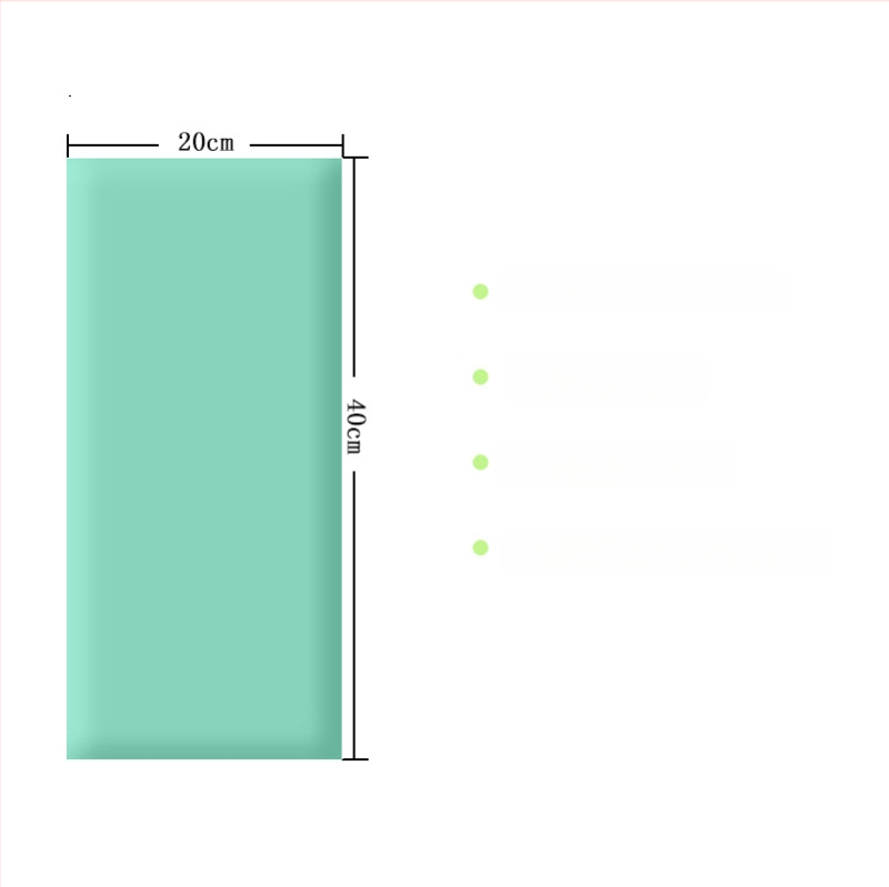 Vaikų apsauginė minkšta sieninė kilimėlis su lipnia tatami baze galvai ir nugarai — PVC medžiaga, animacinio stiliaus, vienos spalvos raštas, pritaikoma, tinkama svetainei, miegamajam, lauke ir restoranams