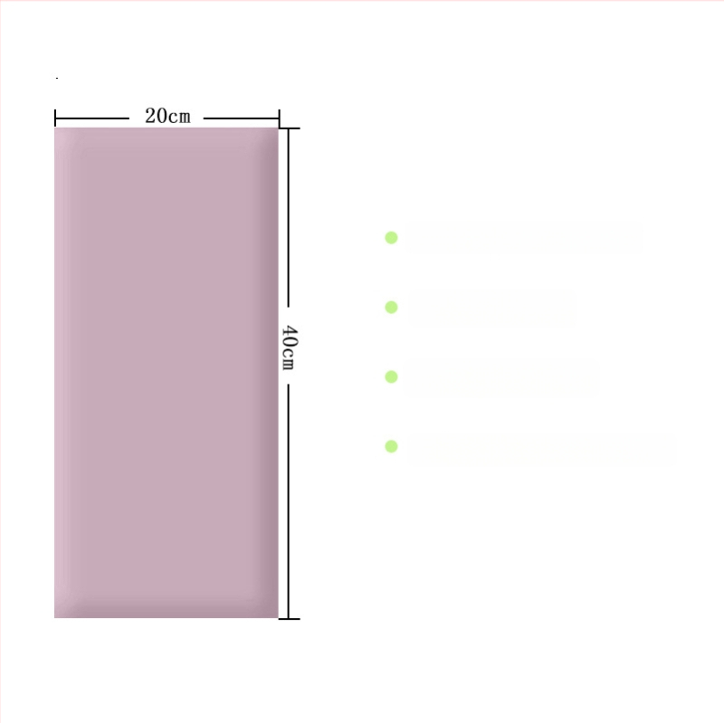 Vaikų apsauginė minkšta sieninė kilimėlis su lipnia tatami baze galvai ir nugarai — PVC medžiaga, animacinio stiliaus, vienos spalvos raštas, pritaikoma, tinkama svetainei, miegamajam, lauke ir restoranams