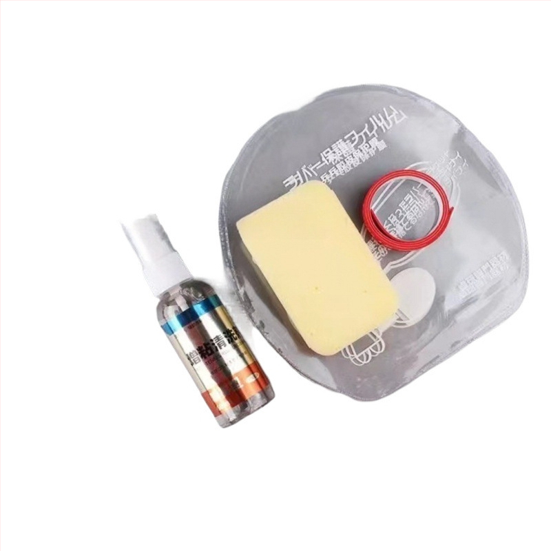 Cool Sleep Stalo teniso raketės gumos valymo ir priežiūros skystis su putų šluoste – viskozės didinimo komplektas