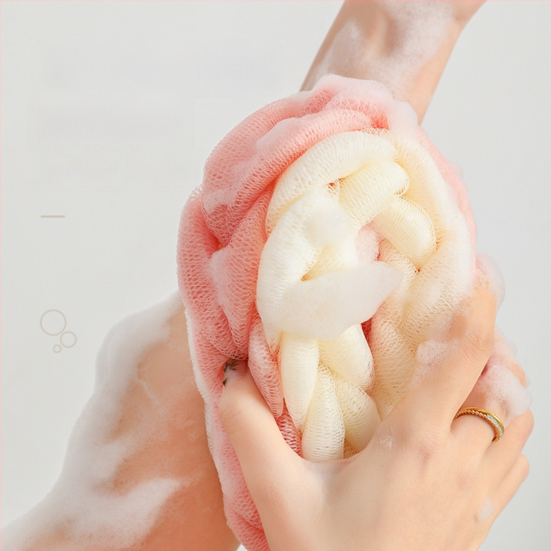 Fürdőbar habzó scrub virág a hátnak – PE