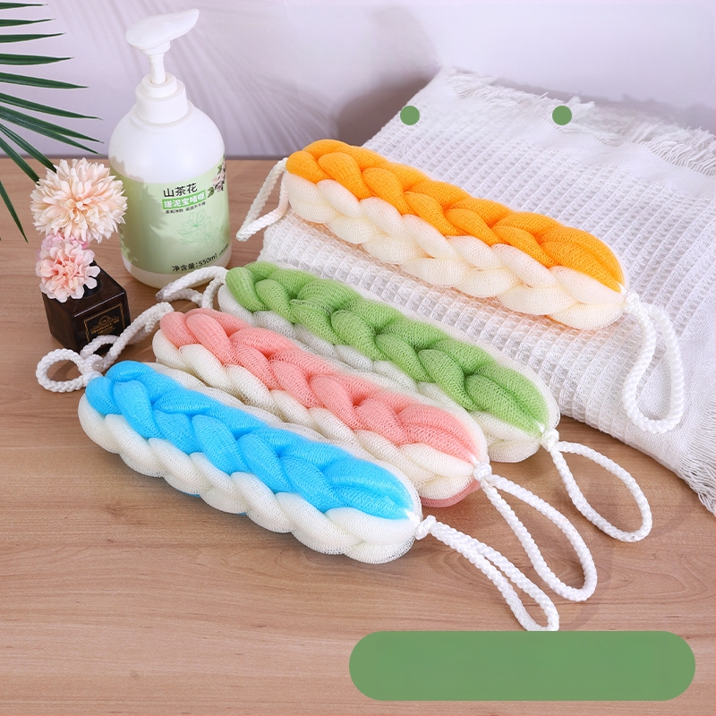 Fürdőbar habzó scrub virág a hátnak – PE