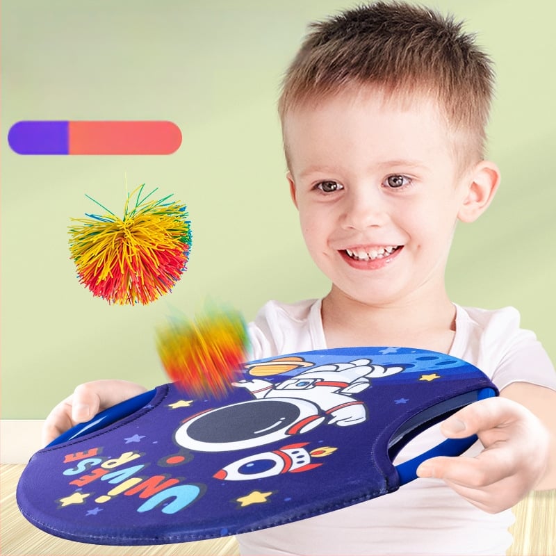 Vecāku un bērnu sporta apmācību spēle ar bumbiņu mešanas plāksni koordinācijai (7–14 gadi) - PP iepakojums, pieejams video vadītājs