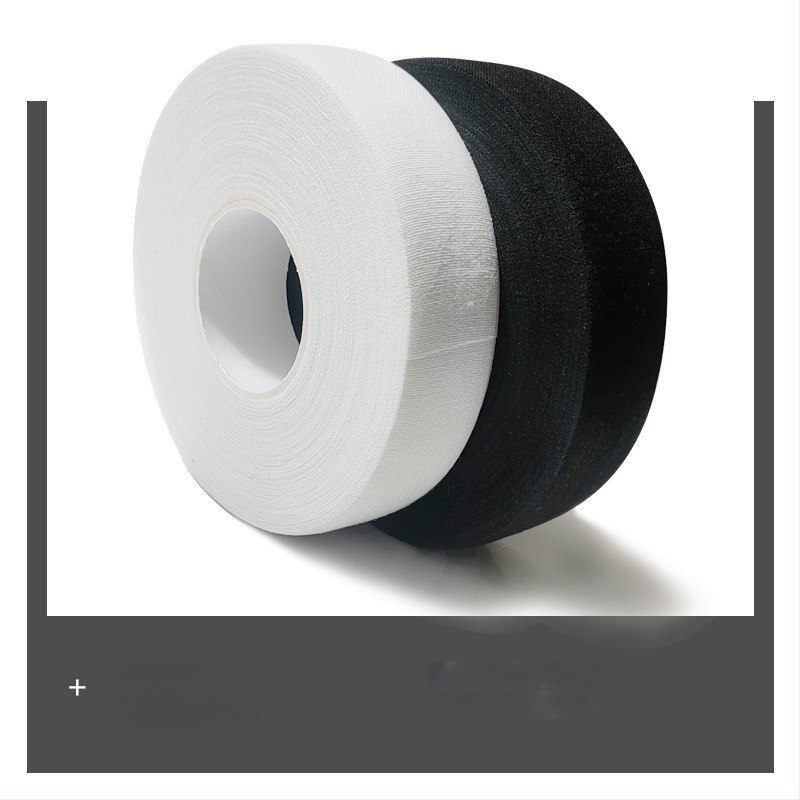 Памучна хокей лента за захват на стика – износоустойчива противохлъзгаща лента за хокей и хокей на лед, кутия 100 броя, защита на дланта, лакътя и глезена