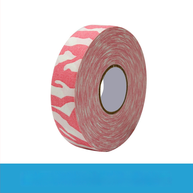 Памучна хокей лента за захват на стика – износоустойчива противохлъзгаща лента за хокей и хокей на лед, кутия 100 броя, защита на дланта, лакътя и глезена