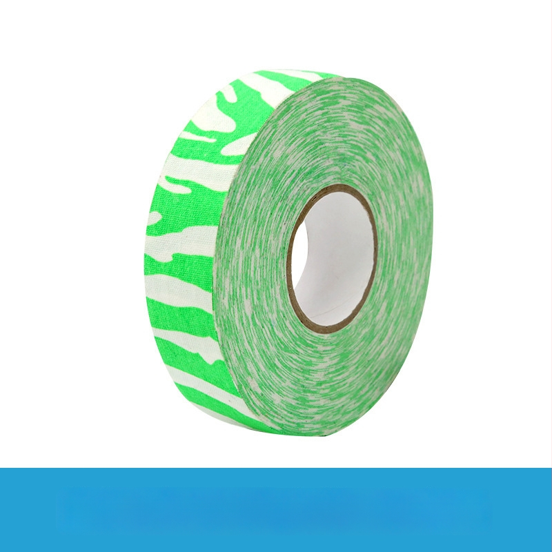 Памучна хокей лента за захват на стика – износоустойчива противохлъзгаща лента за хокей и хокей на лед, кутия 100 броя, защита на дланта, лакътя и глезена