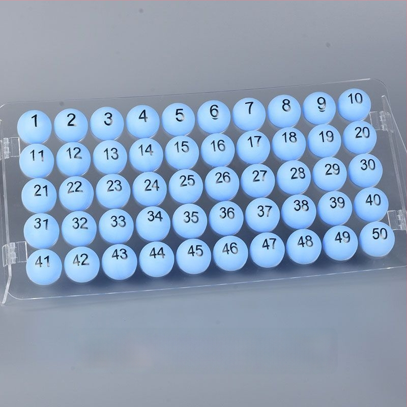 Asztalitenisz labdák készlet – számozott, varrat nélküli — Unique márka, PP anyag