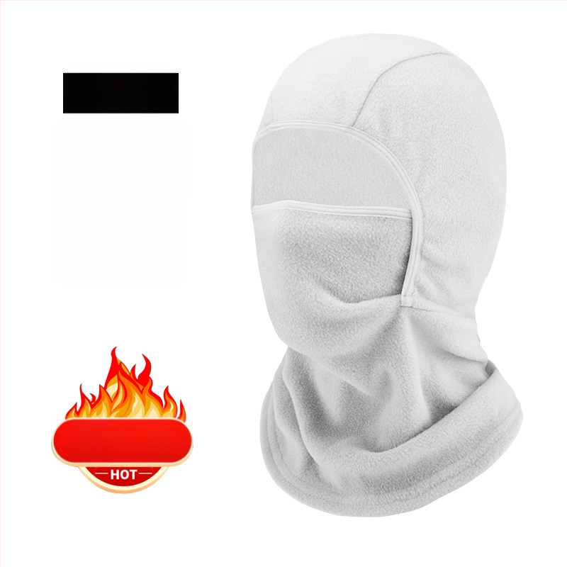 Velosipēdu sejas maska no polārā flīsa, unisex, pielāgojama apstrāde, ziemas sejas aizsardzība