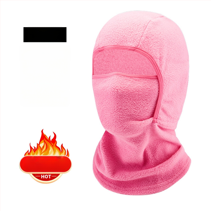 Velosipēdu sejas maska no polārā flīsa, unisex, pielāgojama apstrāde, ziemas sejas aizsardzība