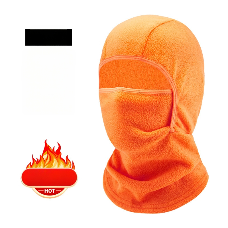 Velosipēdu sejas maska no polārā flīsa, unisex, pielāgojama apstrāde, ziemas sejas aizsardzība