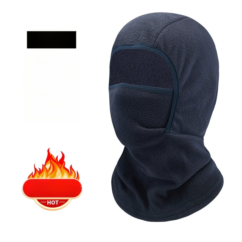Velosipēdu sejas maska no polārā flīsa, unisex, pielāgojama apstrāde, ziemas sejas aizsardzība