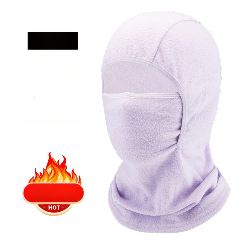 Velosipēdu sejas maska no polārā flīsa, unisex, pielāgojama apstrāde, ziemas sejas aizsardzība