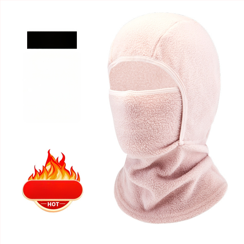 Velosipēdu sejas maska no polārā flīsa, unisex, pielāgojama apstrāde, ziemas sejas aizsardzība