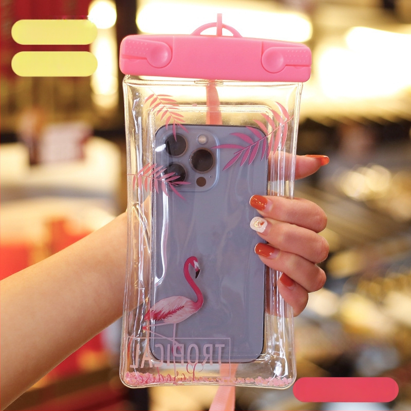 PVC αδιάβροχη θήκη κινητού, συμβατή με συσκευές έως 7,2 ίντσες, εκτύπωση λογότυπου, προσαρμογή (PVC • αδιάβροχο • έως 7,2 ίντσες • εκτύπωση λογότυπου • προσαρμογή)