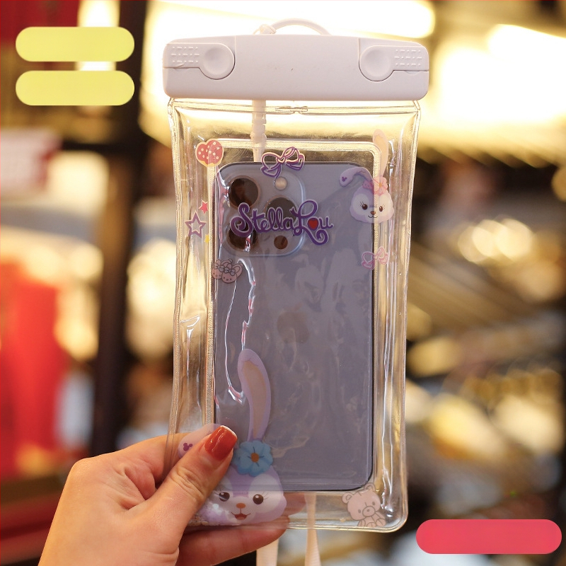 PVC αδιάβροχη θήκη κινητού, συμβατή με συσκευές έως 7,2 ίντσες, εκτύπωση λογότυπου, προσαρμογή (PVC • αδιάβροχο • έως 7,2 ίντσες • εκτύπωση λογότυπου • προσαρμογή)