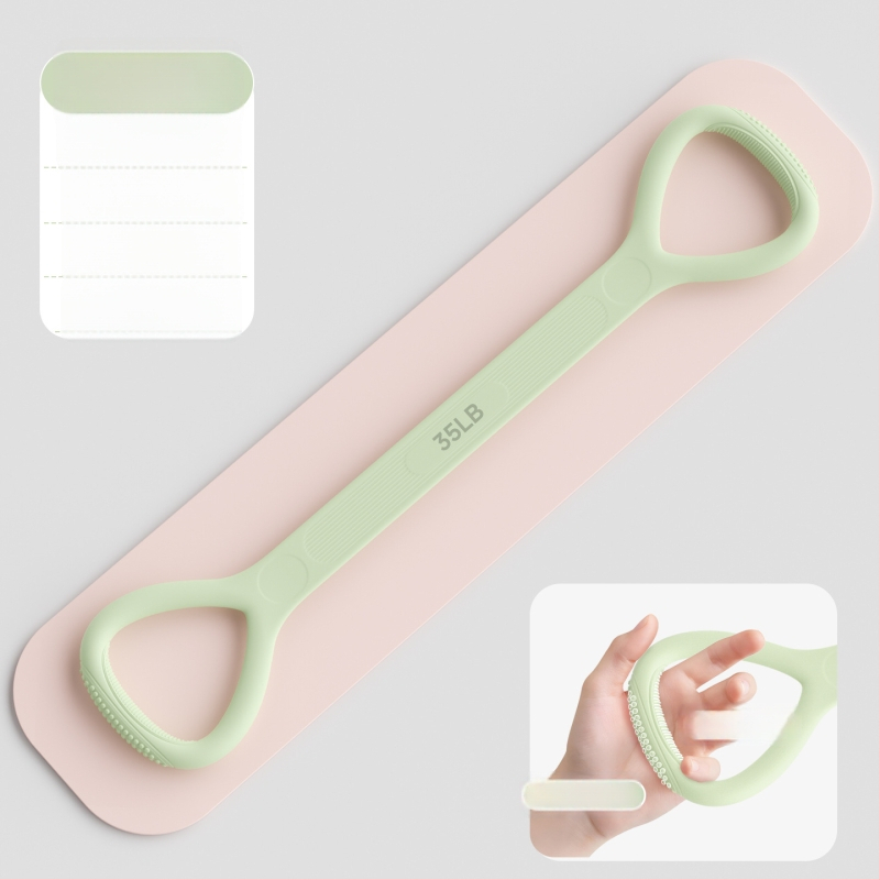 Silikona spriegotājs ar astoņnieka formu (Figure-8), 165 g, piemērots jogai un fitnesam