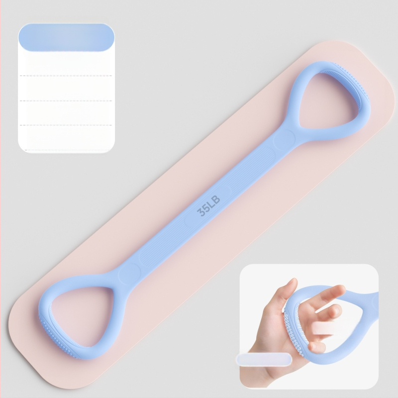 Silikona spriegotājs ar astoņnieka formu (Figure-8), 165 g, piemērots jogai un fitnesam