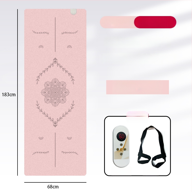 Grafēna apkures jogas paklājs, PU+gumijas konstrukcija, neslīdošs, 5 mm, 3500 g