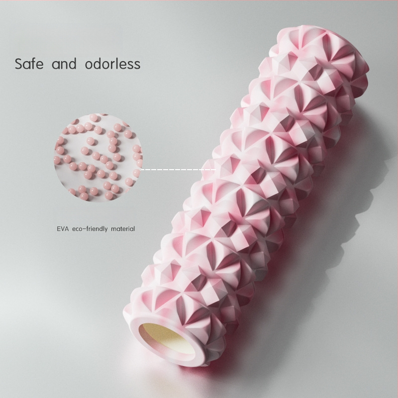 Tuščiaviduris putų volas masažui — joga ir pilates (Medžiaga: PVC+EVA; Konstrukcija: tuščiavidurė; Naudojimas: raumenų atsipalaidavimui; Tinkamas namų naudojimui)