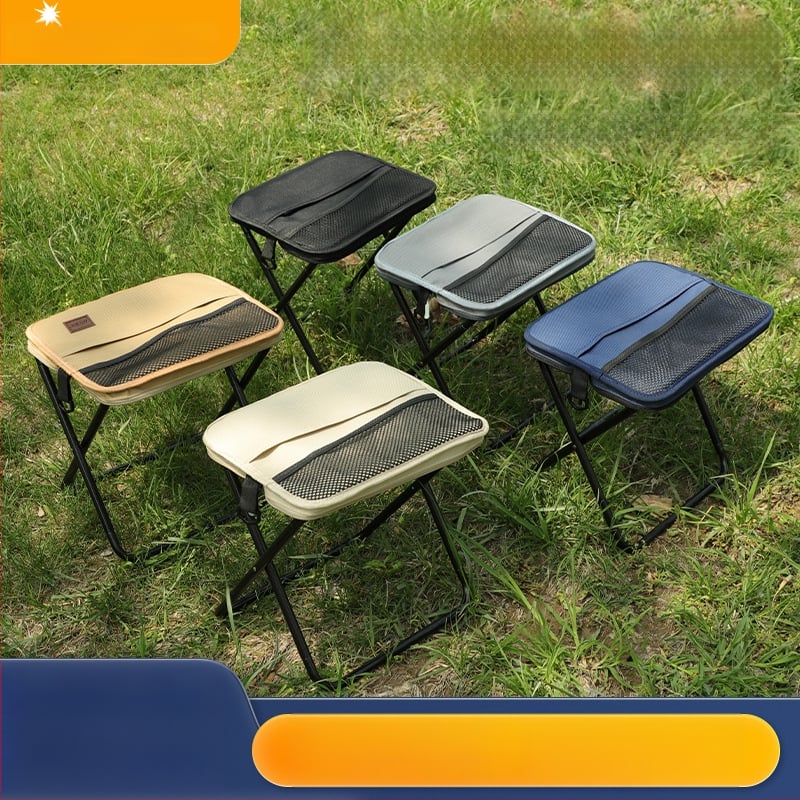 Āra saliekamais krēsls, pārnēsājams, Oxford audums, piemērots kempingam, piknikam, makšķerēšanai (Oxford audums • saliekams • pārnēsājams)