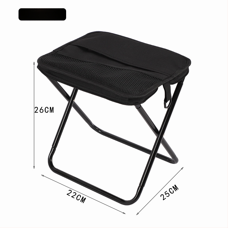 Āra saliekamais krēsls, pārnēsājams, Oxford audums, piemērots kempingam, piknikam, makšķerēšanai (Oxford audums • saliekams • pārnēsājams)