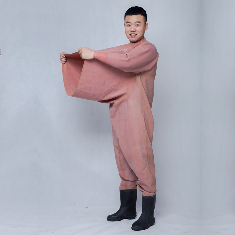 Guminės žvejybos kelnės, pilnas kūno dengimas, 0 kiščių, be gelbėjimosi liemenės