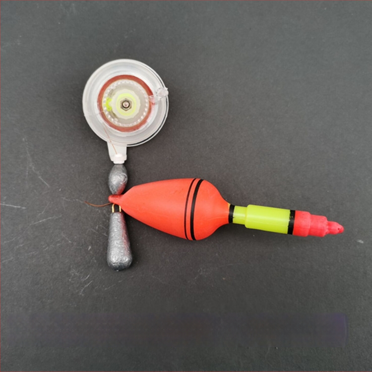 Zvejas pludiņš-lokators - Acīmredzams dizains, dziļajiem ūdeņiem, no plastmasas