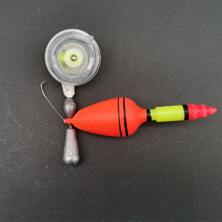 Zvejas pludiņš-lokators - Acīmredzams dizains, dziļajiem ūdeņiem, no plastmasas