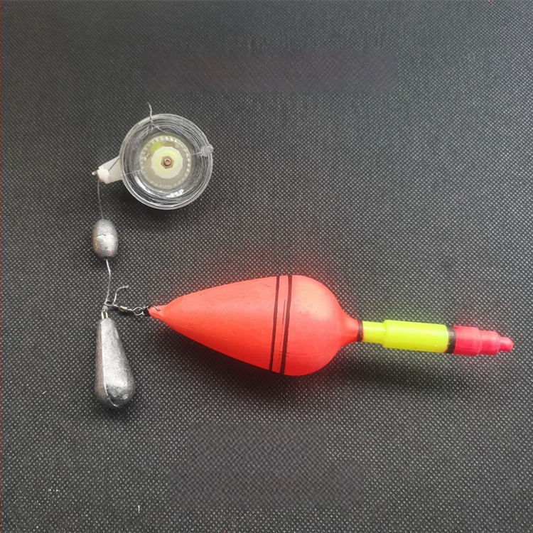 Zvejas pludiņš-lokators - Acīmredzams dizains, dziļajiem ūdeņiem, no plastmasas