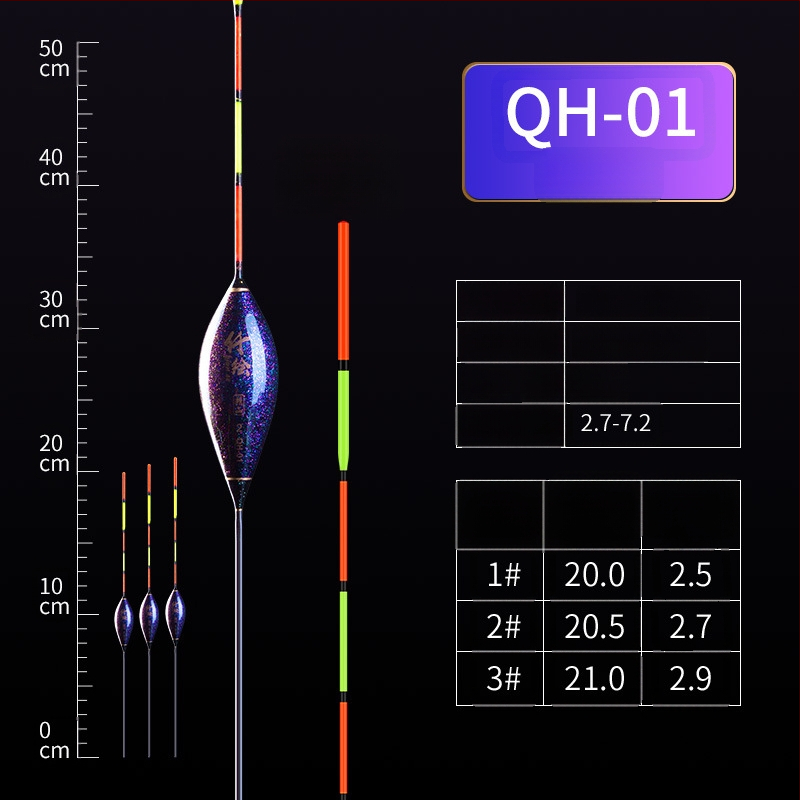 Karpu makšķerēšanas pludiņš, biezs un redzams dizains, vēja izturīgs un pretdrift nano pludiņš, augsta jutība ledus makšķerēšanai, piemērots gan paviršu, gan dziļajiem ūdenīm