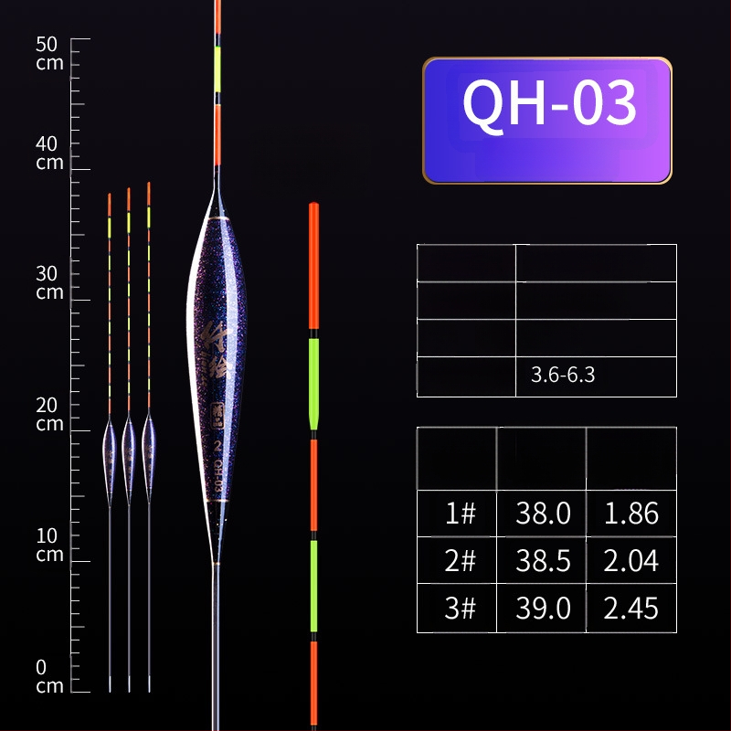 Karpu makšķerēšanas pludiņš, biezs un redzams dizains, vēja izturīgs un pretdrift nano pludiņš, augsta jutība ledus makšķerēšanai, piemērots gan paviršu, gan dziļajiem ūdenīm