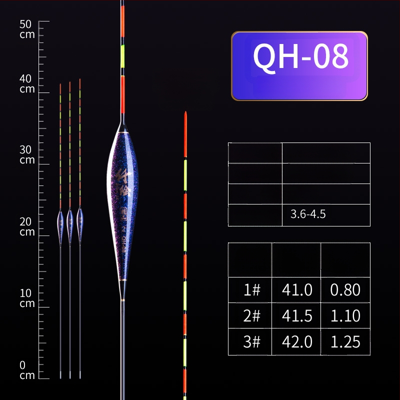 Karpu makšķerēšanas pludiņš, biezs un redzams dizains, vēja izturīgs un pretdrift nano pludiņš, augsta jutība ledus makšķerēšanai, piemērots gan paviršu, gan dziļajiem ūdenīm