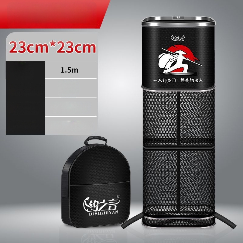 Kvadrātveida neilona makšķerēšanas somiņa aizsardzībai — zīmols Powerful Merchant; materiāls: neilons; ātra žūšana