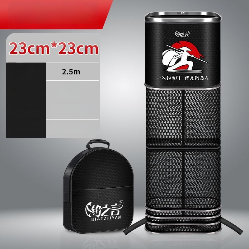 Kvadrātveida neilona makšķerēšanas somiņa aizsardzībai — zīmols Powerful Merchant; materiāls: neilons; ātra žūšana