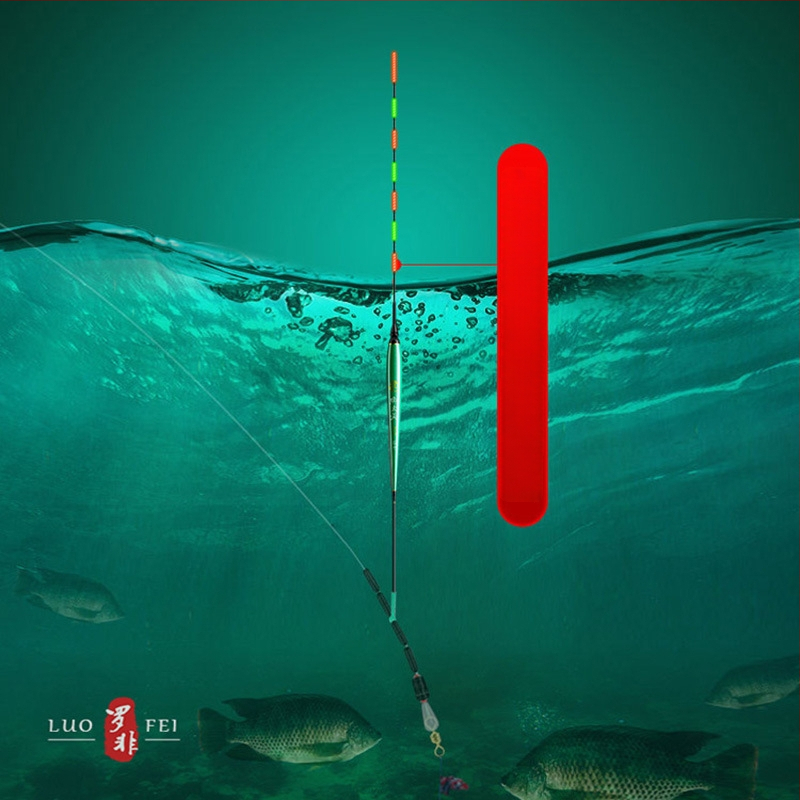 Elektronisks makšķerēšanas pludiņš ar augstu jutību, gaismas indikators, adaptīvā apgaismošana, slaids korpuss, īsi kājiņas, dienā un naktī lietošanai