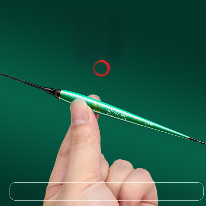 Elektronisks makšķerēšanas pludiņš ar augstu jutību, gaismas indikators, adaptīvā apgaismošana, slaids korpuss, īsi kājiņas, dienā un naktī lietošanai