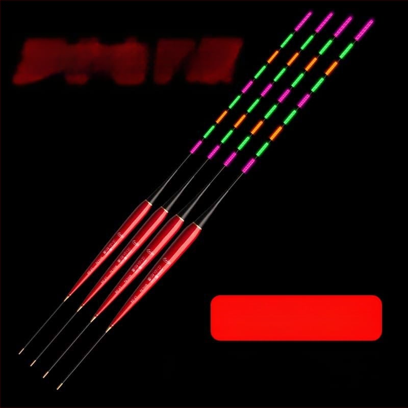 Elektronisks gaismas pludiņš makšķerēšanai – plastmasa, vertikālais straumes, zīmols Picturesque Scenery