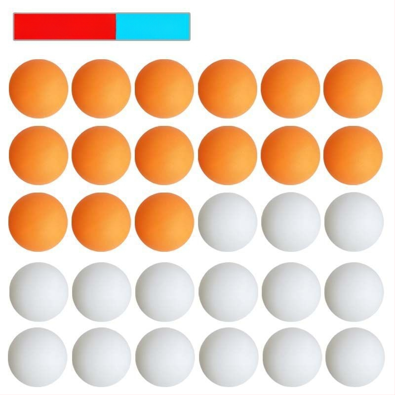 Galda tenisa treniņu bumbu komplekts, trīs zvaigznes, jauns materiāls PVC, ar pielāgotu logotipu