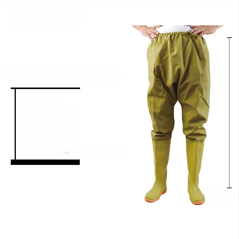 Unisex vihmajalatsid kõrge toruga, pealmine osa puuvillane, PVC talla, libisemiskindlad