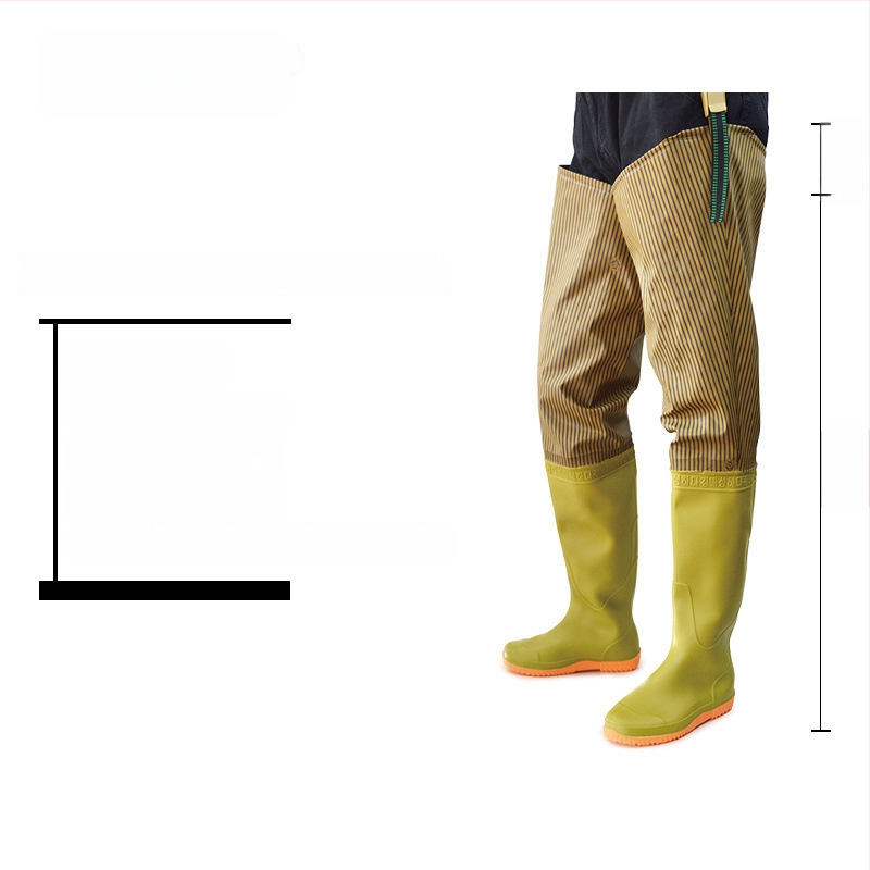 Unisex vihmajalatsid kõrge toruga, pealmine osa puuvillane, PVC talla, libisemiskindlad